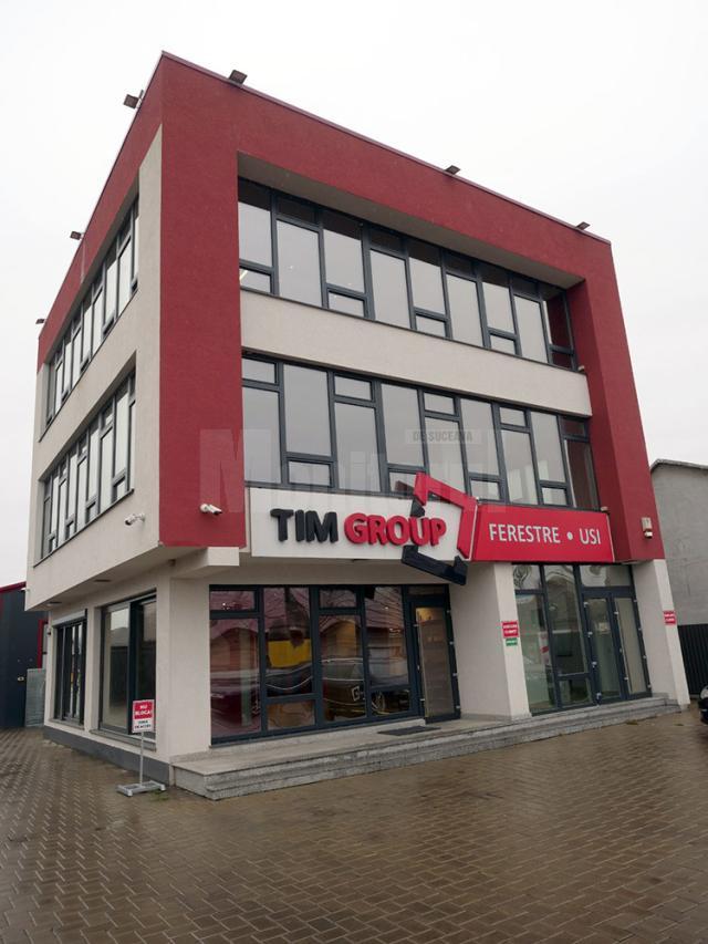 Tim Group a deschis la Suceava cel mai modern showroom de tâmplărie pvc din România