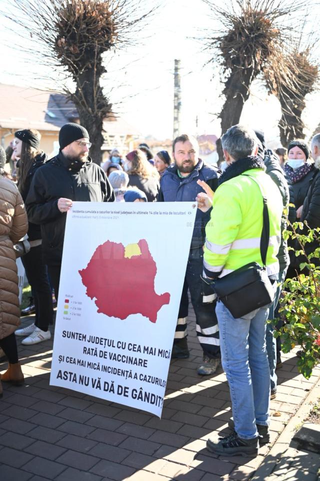 protest deschidere scoala bosanci