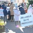 Marș de peste zece kilometri de la Bosanci la Suceava, împotriva învățământului online
