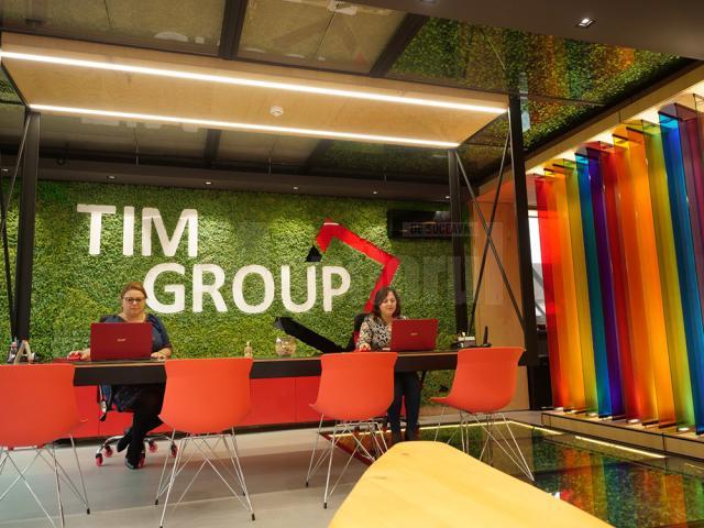 Angajații Tim Group își așteaptă clienții în noul şi modernul showroom deschis de curând