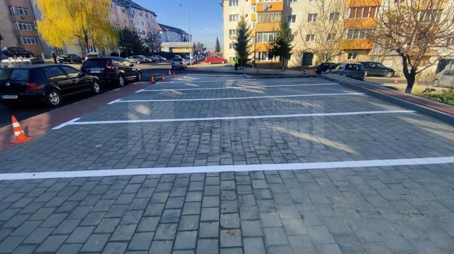 O nouă zonă a cartierului Obcini - strada Stațiunii, a fost refăcută și modernizată, inclusiv prin amenjarea a 217 locuri de parcare 1 3