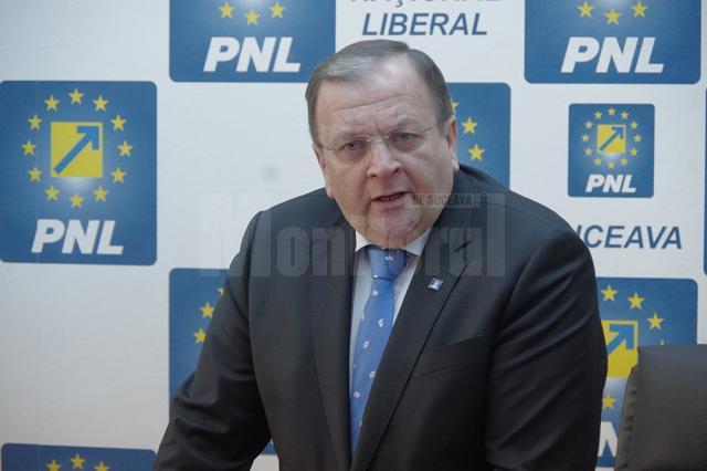 Prim-vicepreședintele PNL, liderul liberalilor suceveni, Gheorghe Flutur