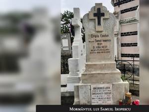 Personalități marcante înmormântate în Cimitirul „Pacea” din Suceava – Samuil Isopescu