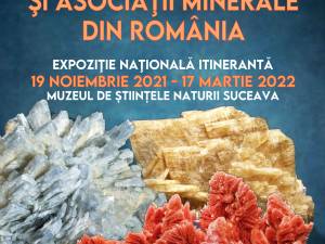 Expoziția itinerantă „Minerale și asociații minerale din România”, la Muzeul de Științele Naturii