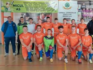 CSS „Nicu Gane” Fălticeni a promovat în Liga Elitelor la futsal. Foto falticenionline.ro