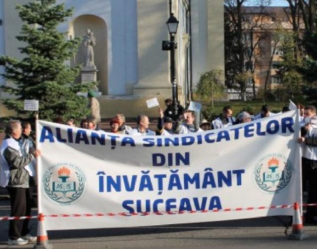 Sindicaliștii solicită Guvernului României să intervină și să stopeze „politica de umilire a personalului din sistemul național de educație”