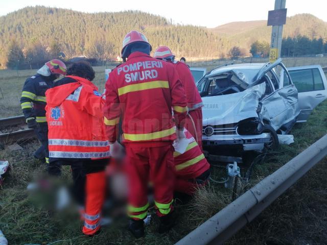 accident tren bucsoaia