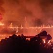 Un gater, o casă, anexe și material lemnos au ars ca paiele într-un incendiu la Ciprian Porumbescu