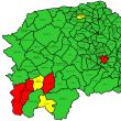 Patru localități din Suceava mai sunt în „zona roșie” și trei în cea „galbenă”
