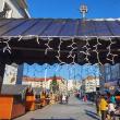 Târgul de Crăciun, deschis în centrul Sucevei, dar în condiții de pandemie