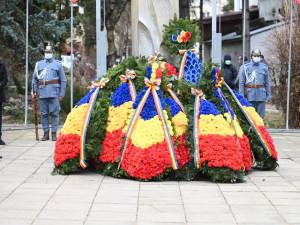 Coroane depuse de Ziua Nationala, la monumentul Bucovina Inaripata