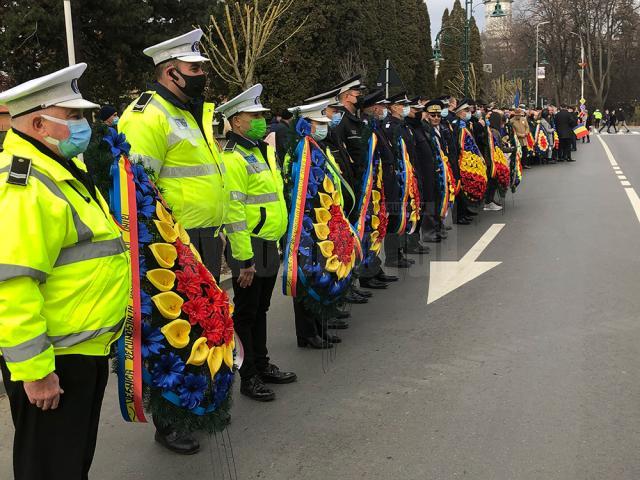 Rădăuțenii au marcat Ziua Națională la Monumentul Eroilor din municipiu