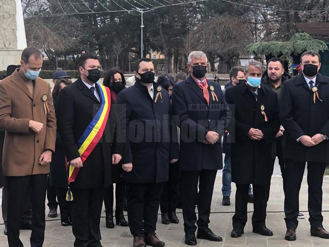 Rădăuțenii au marcat Ziua Națională la Monumentul Eroilor din municipiu