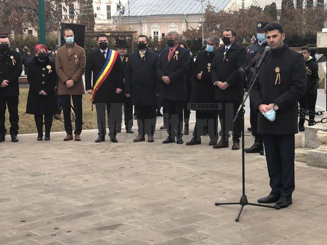 Rădăuțenii au marcat Ziua Națională la Monumentul Eroilor din municipiu