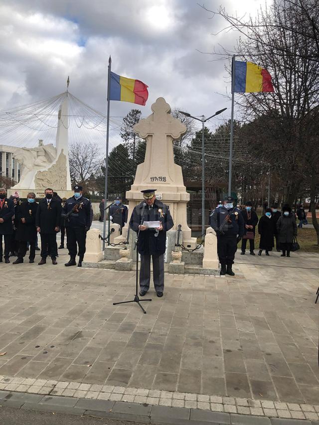 Rădăuțenii au marcat Ziua Națională la Monumentul Eroilor din municipiu