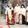 Episcopul vicar Damaschin şi un sobor de preoți au oficiat ceremonia religioasă