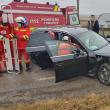 Accidentul de la Cumpărătura, de pe drumul european 85, în care au fost implicate două maşini