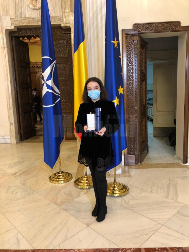 Diana Cărceanu, suceveana studenta la Medicină în Iași, fost voluntar ISU Suceava