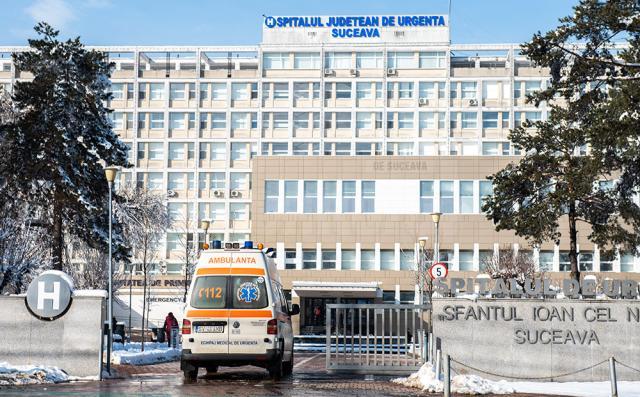 Din totalul celor 574 pacienți internați în Spitalul Județean de Urgență „Sf. Ioan cel Nou” Suceava, 38 pacienți sunt diagnosticați cu Covid-19