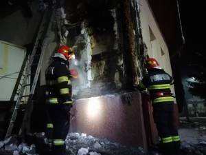 Incendiu la Primăria Mănăstirea Humorului