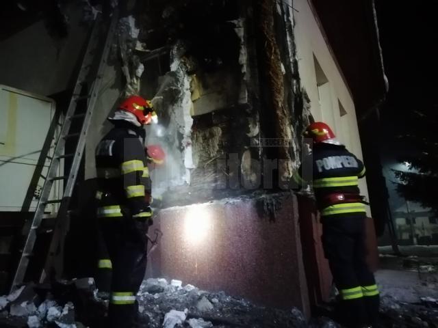 Incendiu la Primăria Mănăstirea Humorului