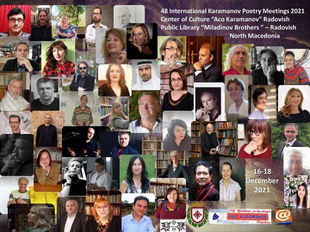 Constantin Severin va reprezenta România la Festivalul Internațional de Poezie „Karamanov” din Radovish - Macedonia de Nord