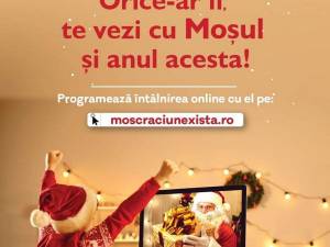 Iulius Mall Suceava te ajută să te vezi și anul acesta cu Moș Crăciun