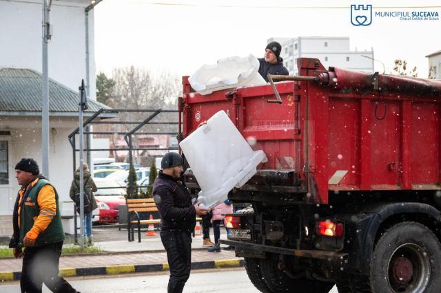 Sensul giratoriu de la intersecția Mitropoliei cu Parcului a fost desființat pe perioada sezonului rece