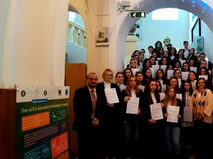 47 de elevi de la Colegiul „Eudoxiu Hurmuzachi” au primit „Deutsches Sprachdiplom”, nivel B1