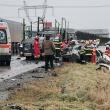 Accident mortal la Cumpărătura, după un impact între un autoturism și un camion