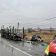 Accident mortal la Cumpărătura, după un impact între un autoturism și un camion