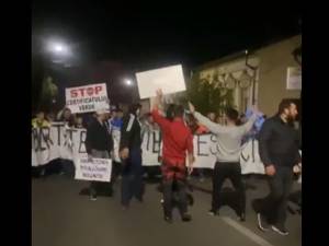 Protestul anti-restricții de la Rădăuți, de la începutul lunii octombrie