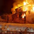 Incendiu devastator care a distrus casa familiei