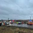 Accidentul care a avut loc vineri după-amiază în zona localității Cumpărătura, pe drumul european 85