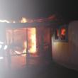 Încă o casă distrusă de un incendiu izbucnit în plină noapte