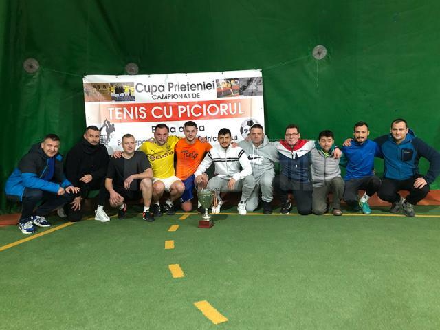 Rădăuțenii au câștigat „Cupa Prieteniei” la tenis cu piciorul