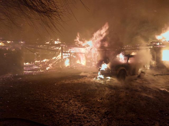 Incendiul care a izbucnit în noaptea de marți spre miercuri la Cantonul Silvic Voitinel