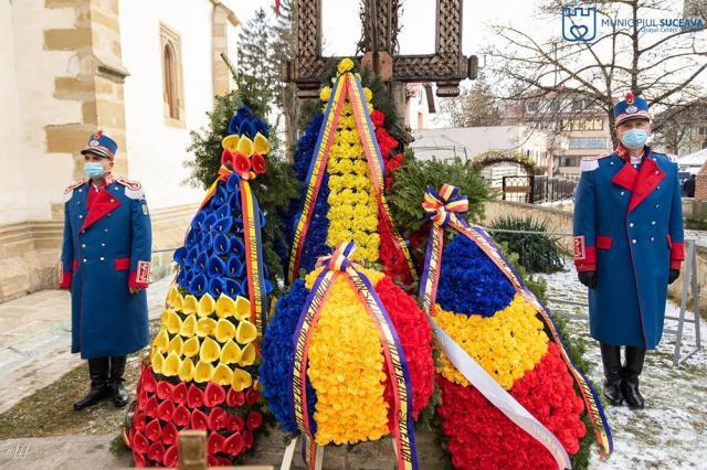 Slujbă de comemorare a eroilor Revoluției și depunere de coroane de flori, la troița Bisericii „Sfânta Înviere”