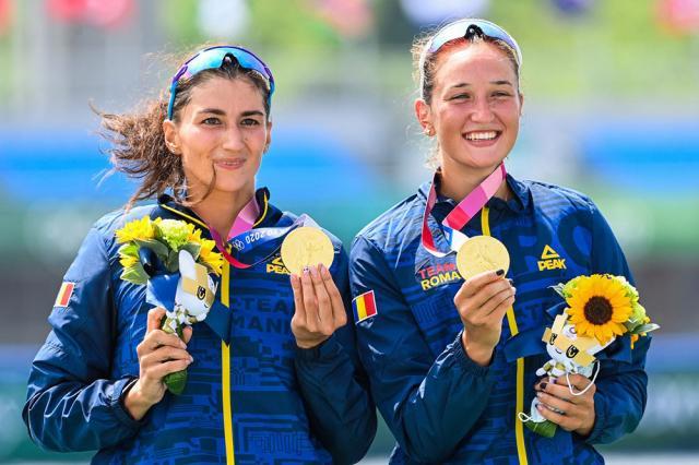 Ancuţa Bodnar şi Simona Radiş au cucerit aurul olimpic la Tokyo. Foto prosport.ro