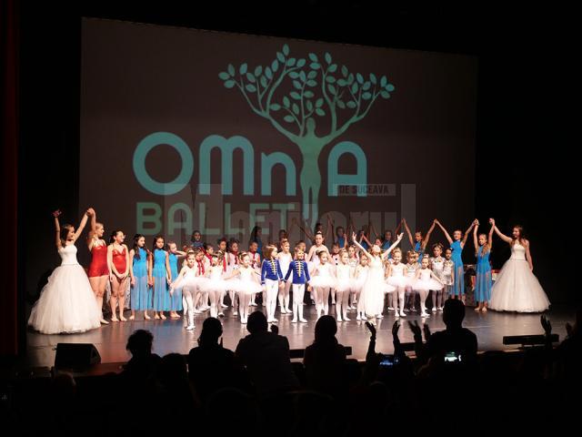 Spectacole muzical-coregrafice susținute de Omnia Ballet Suceava pe scena Teatrului ”Matei Vișniec”