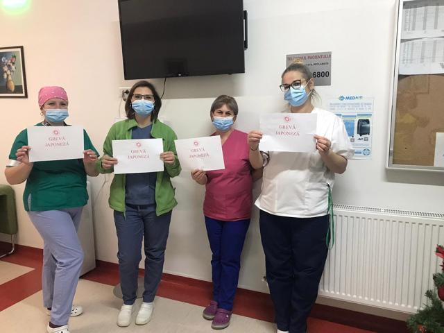În spitalele din județul Suceava SANITAS e în grevă japoneză, fără întreruperea activității