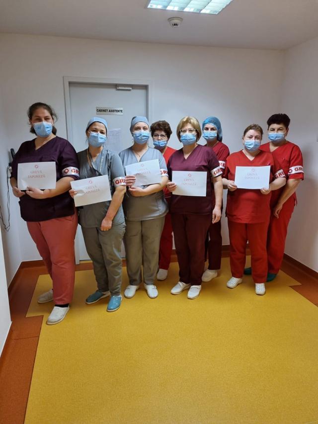 În spitalele din județul Suceava SANITAS e în grevă japoneză, fără întreruperea activității