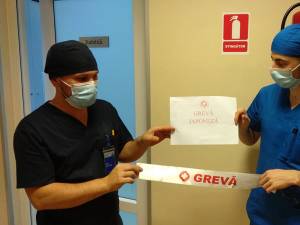 În spitalele din județul Suceava SANITAS e în grevă japoneză, fără întreruperea activității