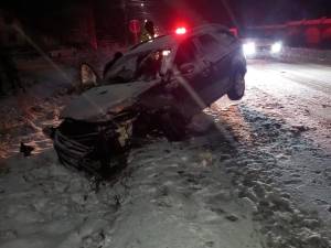 Femeie rănită după un accident provocat de fostul primar din Valea Moldovei