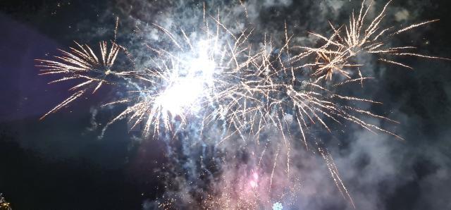 Grandios foc de artificii, în centrul Sucevei, la trecerea în 2022 3