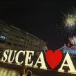 Grandios foc de artificii, în centrul Sucevei, la trecerea în 2022 7