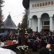 La Fălticeni, Boboteaza a fost sărbătorită cu cruci de gheaţă