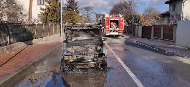 Skoda după incendiu