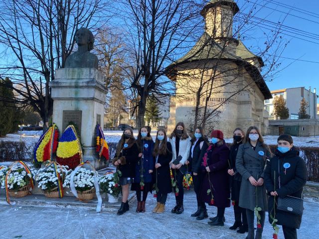 15 ianuarie - o zi de mare sărbătoare la Colegiul Național „Mihai Eminescu” Suceava