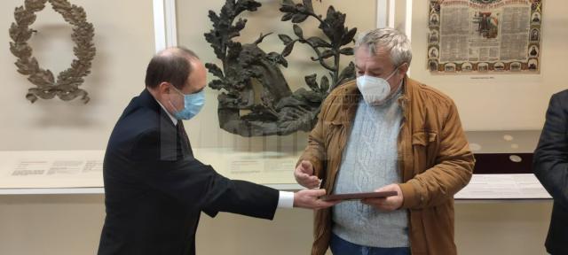 Ion Mîndrescu a primit titlul de „Cetăţean de Onoare al Judeţului” din partea CJ Suceava